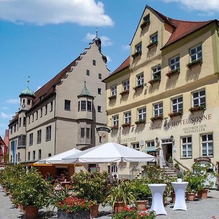 Kaiserhof Hotel Sonne Noerdlingen Exterior photo